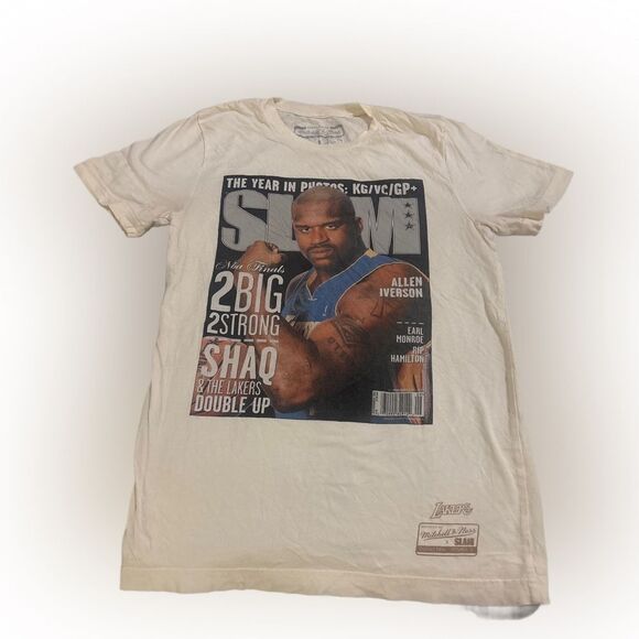 Mitchell & Ness Slam Shaq T-Shirt - new without tags! - Picture 1 of 1